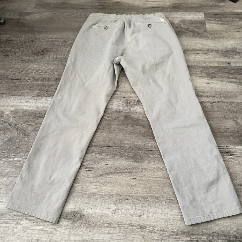Marine Layer Saturday Slim Fit Chino Jogger Pants Mens Sz Medium 13637 Gray
